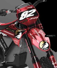 Graphic Kit Vinyl Wrap Decals Sticker motorcross 2024 Stark Future Charger Decal picture