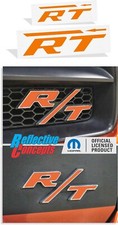 R/T Grille and Trunk Badge Inlay Decals for 2006-2010 Dodge Charger Daytona R/T picture