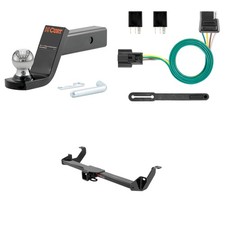 CURT Class 3 Tow Package Trailer Hitch, Wiring, Ball Mount - 13292, 56364, 45154 picture