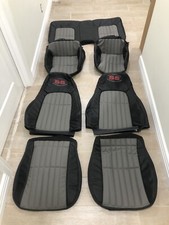 35TH ANNIVERSARY Camaro SS Ebony Black W/Pewter/Gray Seat Covers.  IN STOCK picture