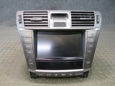 10-12 LEXUS UVF46L LS600h DASH DISPLAY RADIO NAVI CLIMATE MULTIMEDIA SWITCH OEM picture