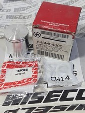 1 NEW Wiseco 43mm STD Piston Rings Pin Clips Kit 1983-2003 Kawasaki KX60 KX 60 picture