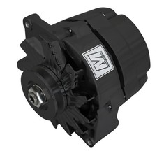 March Performance Ultra Series GM 10SI Alternator Black 100 AMP 1 Wire Install picture