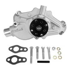 Edelbrock 88150 Short Satin Water Pump for 84-91 350 Corvettes picture