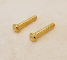 1 Pair 24k Gold Plated Door Lock Knobs 1971-1988 Chevrolet Buick Pontiac Olds picture