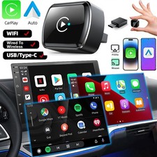 4 IN 1 Wireless CarPlay Android Auto USB Dongle Mirror Link Adapter Plug & Play picture