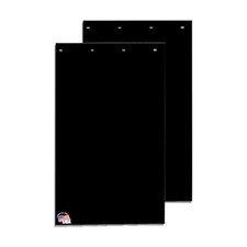RC36PPB Mud Flaps 24x36 Inch Black Polymer Impact Resistant Splash Guards picture