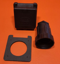 Conntek Camp Power 80855A-SQBK 50A 125V or 250V RV Marine Power Inlet SS2-50P picture