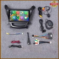 Car Stereo Radio GPS Navi Android 12 Apple Carplay For 2014-2016 Hyundai Elantra picture