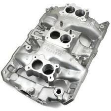 OER TP5610G Tri-Power Aluminum Intake Manifold for 1966 Pontiac Bonneville, picture