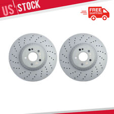 For 2pcs Fits For Mercedes S class S550 S550e front brake rotors picture