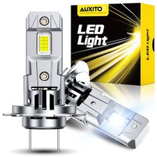 2x H7 LED Headlight Bulb Kit High Low Beam 200W 80000LM Super Bright 6500K White picture