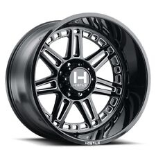 20x10 Hostile 124 Lunatic Blade Cut (Gloss Black and Milled) Wheel 6x135 (-19mm) picture