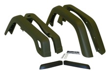 Crown Automotive 55254918K6 Fender Flare Kit for 6-Piece 97-06 Jeep TJ Wrangler picture