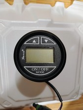 FARIA DEPTH SOUNDER GAUGE DS0101A SATIN BLACK GAUGE HEAD UNIT ONLY NO TRANSDUCER picture