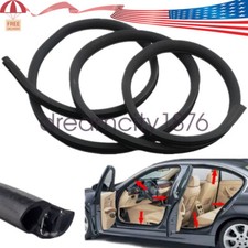 Rubber/Velvet Door Seal Edge Protector Weatherstrip For BMW E90 3-Series 05-11 picture