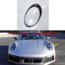 Left Side Headlight Lens Clear Cover + Sealant Glue For Porsche 911 2022-2024 picture