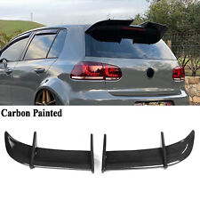 Carbon Look For VW Golf 6 MK6 GTI R 2010 2011 2012 2013 Rear Roof Trunk Lip Wing picture