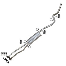 Stainless Steel Cat-back Exhaust Kit w/ Hangers & Bolts fits: 1996-98 C2500 5.7L picture
