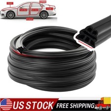33FT Car Weather Stripping Car Door Seal Strip Truck RV Trunk Hood Weatherstrip picture