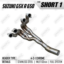 Header Custom Handmade Exhaust Fits GSX-R 600 GSX-650 2011-2022 picture