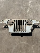 66-71 Jeep Jeepster Commando Pickup Truck Front Grille Complete Header Panel OEM picture
