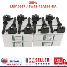 Genuine OEM 2010-2012 RANGE ROVER L322 5.0L 8PCS IGNITION COILS LR010687 UF618 picture