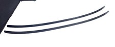 06-11 BMW E90 335 328 Left & Right Side Roof Rail Trim Molding Set Black OEM picture