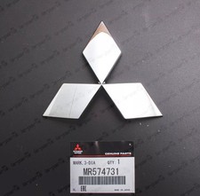 Genuine Mitsubishi Lancer Evolution 7 8 9 EVO CT9A Front Bumper Emblem MR574731 picture