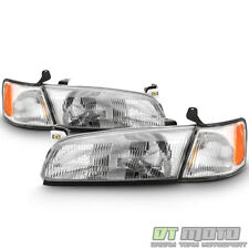 For 1997 1998 1999 Toyota Camry Headlights Headlamps w/ Corner Lights Left+Right picture