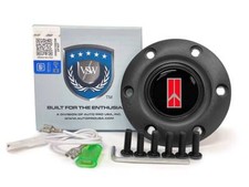 VSW 6-Bolt Black Horn Button, 1981-96 Oldsmobile Rocket II Emblem picture