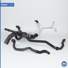 10-13 Jaguar XJL X351 5.0L Engine Coolant Thermostat w/ Radiator Hose Set OEM picture
