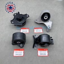 OEM 4PC Motor Mounts Set For 01-05 Honda Civic 1.7L l4 w/ Manual Transmission US picture