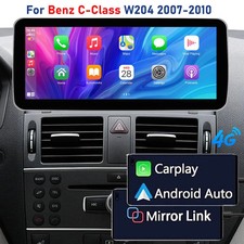 For Mercedes Benz C W204 2007-10 8+128GB Car Stereo Apple Carplay Android 14 GPS picture