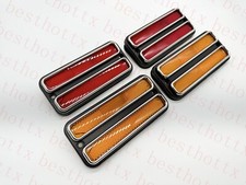 SIDE MARKER LIGHTS CHEVROLET TRUCK C10 1968 1969 1970 1971 1972 4 PC SET NEW GMC picture