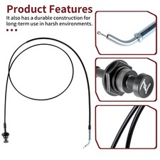 2004 -2007 for Yamaha Rhino 660 Starter Choke Cable YXR660FA 4x4 5UG-26331-00-00 picture