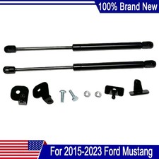 Racing Hood Lift Strut Damper Shock Set-Complete Kit For 2015-2023 Ford Mustang picture