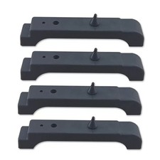 4X Rubber 4 Core Radiator Mounting Cushions/Support Pads For 68-81 GM Cars New picture
