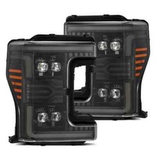 For 17-19 Ford Super Duty AREX Nova MK2 Alpha Black LED Projector Headlights picture