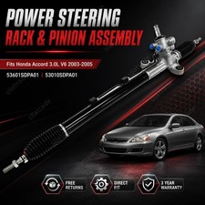 Fits Honda Accord 3.0L V6 2003 2004 2005 Power Steering Rack & Pinion Assembly picture
