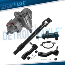 Gearbox Lower Steering Shaft Idler Arm Pitman Arm for Silverado Sierra 2500 3500 picture