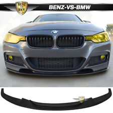 Fit 12-18 BMW F30 3-Series M-Sport M-Tech DP Style Front Bumper Lip Spoiler - PU picture