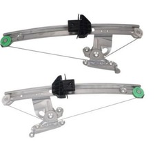 Power Window Regulator Set For 2000-2002 Jaguar S-Type Rear 2Pcs picture