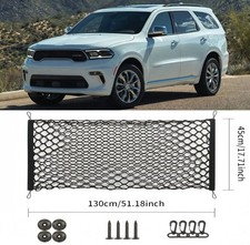 Rear Trunk Envelope Mesh Cargo Net 51.18''x17.71'' For Dodge Durango 2011-2025 picture