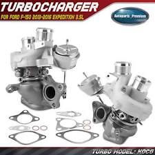 2x Left & Right Twin Turbo Turbocharger for Ford F-150 2013-2016 Expedition 3.5L picture