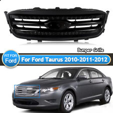 Front Bumper Grille Grill For 2010-12 Ford Taurus Limited SE SEL SHO Gloss Black picture