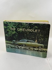 1959 Chevrolet Dealer Showroom Data Book and Color & Fabric Selector Reference  picture