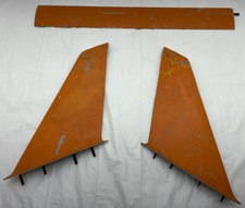 1970 Plymouth Superbird Rear Wing Mopar Aluminum Assembly Stands 3 Piece Set picture