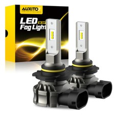 Pair H10 LED Fog Driving Light Bulbs Kit 9145 9140 White 6500K Super Bright 50W picture