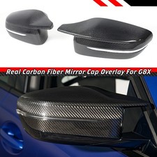 FOR 21-26 BMW G80 M3 G82 G83 M4 G87 M2 CARBON FIBER ADD ON SIDE MIRROR COVER CAP picture